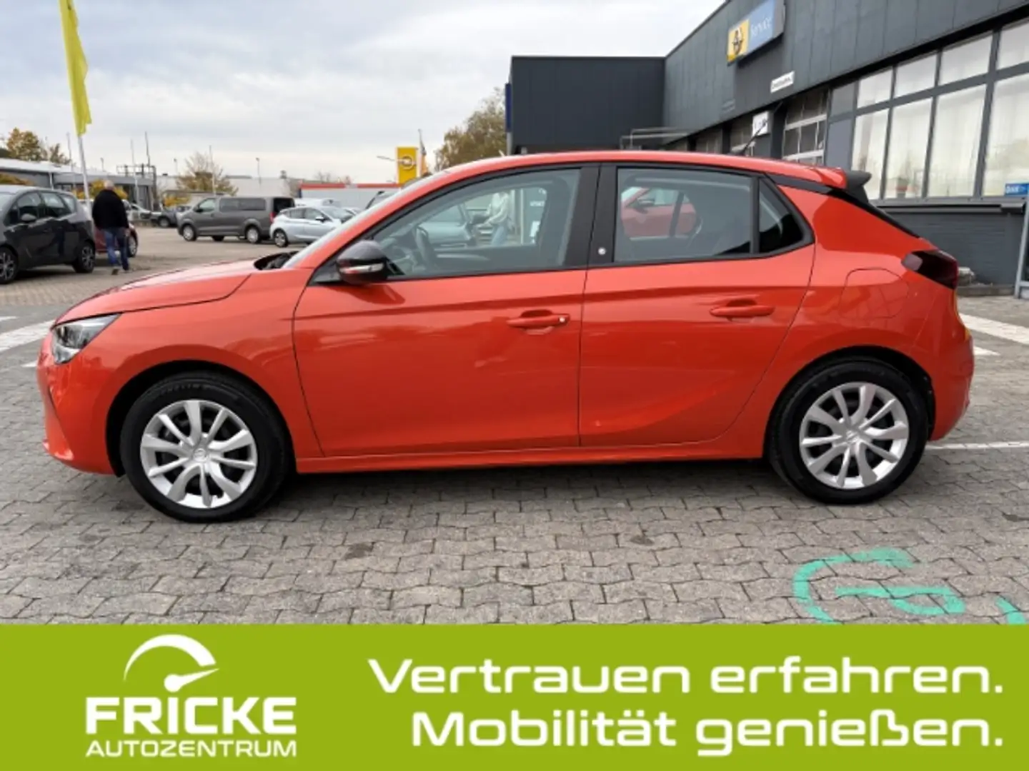 Opel Corsa-e Edition+Klimaautomatik-Wärmepumpe Orange - 2