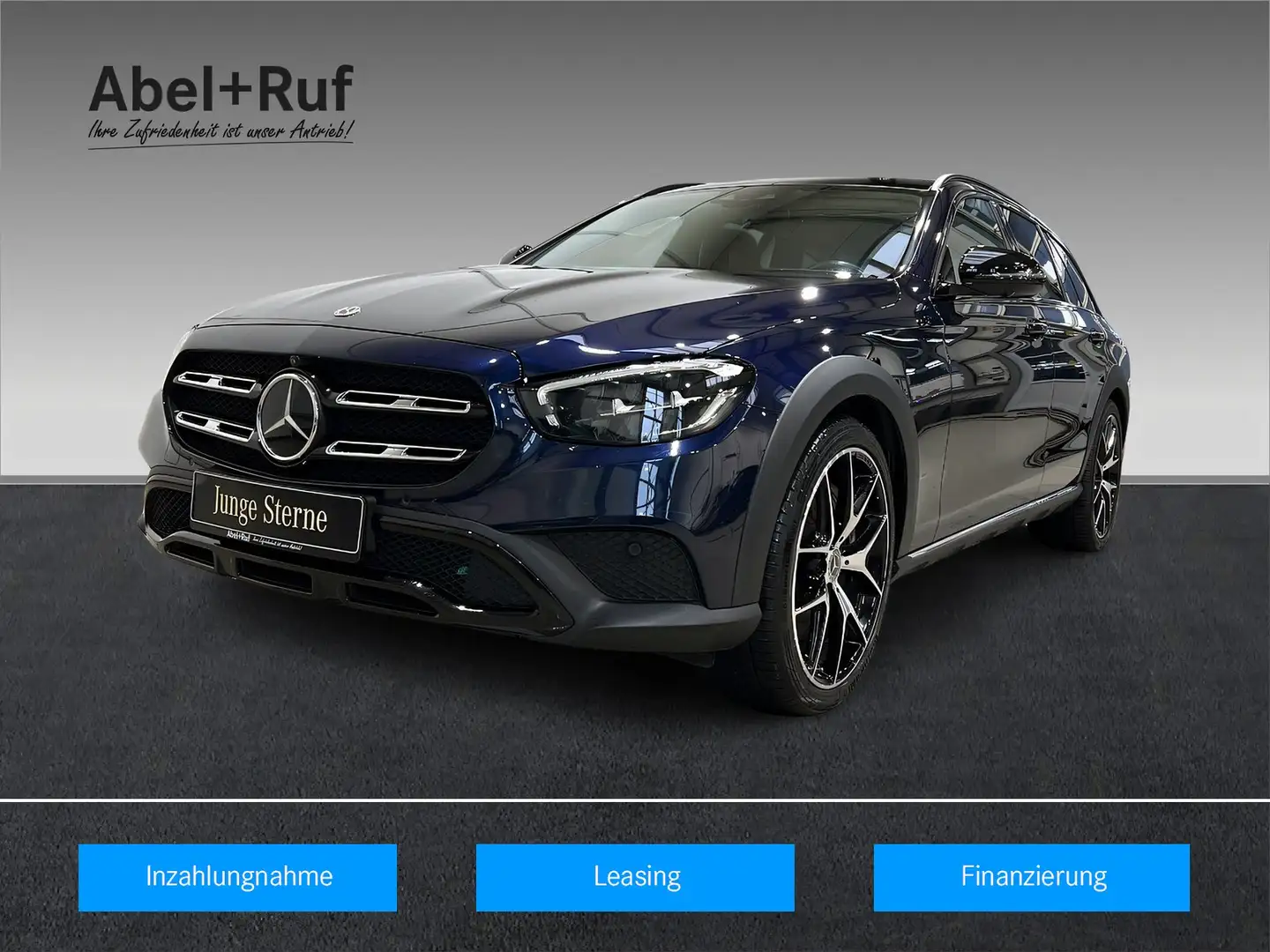 Mercedes-Benz E 400 d 4M All-Terrain AVANTG+DIST+AHK+AMG-Felge Blau - 1