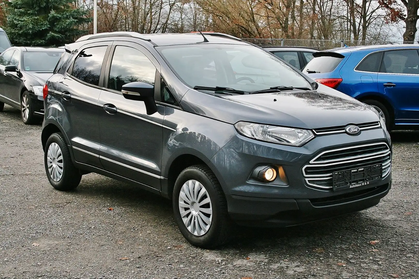 Ford EcoSport +Klima+PDC+Sitzheizung+TÜV neu Grau - 2