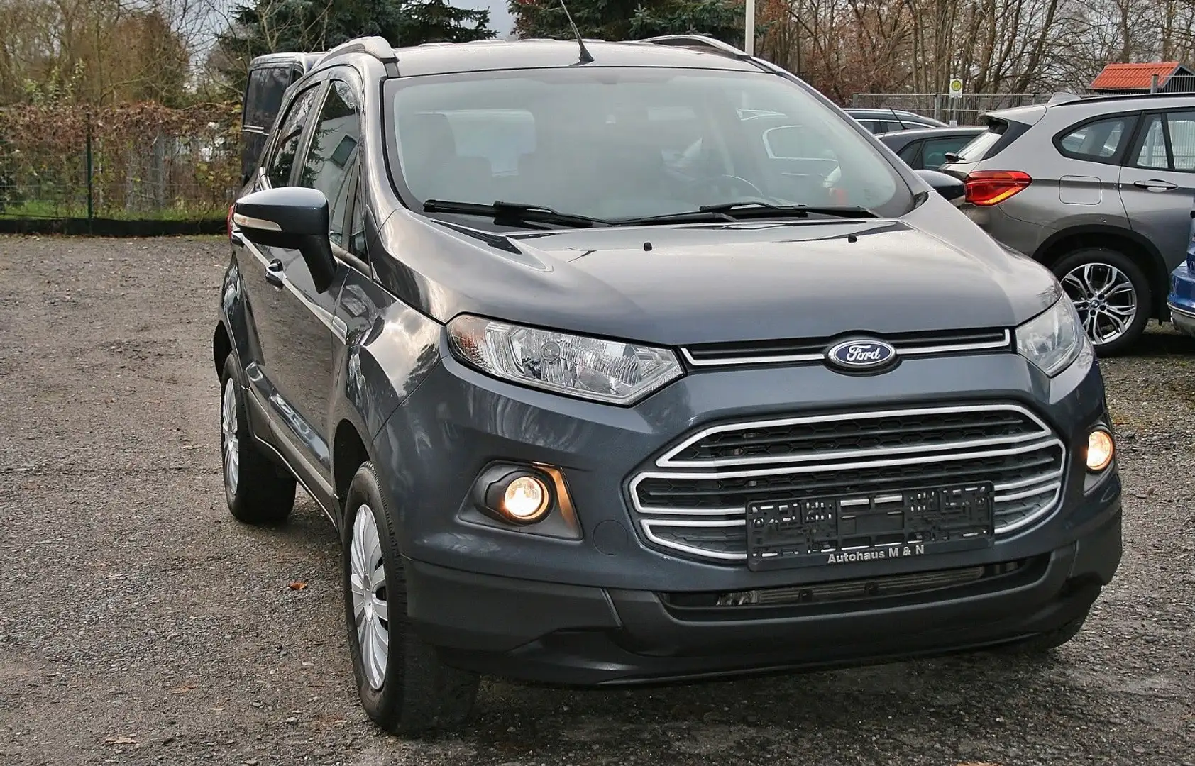 Ford EcoSport +Klima+PDC+Sitzheizung+TÜV neu Grau - 1
