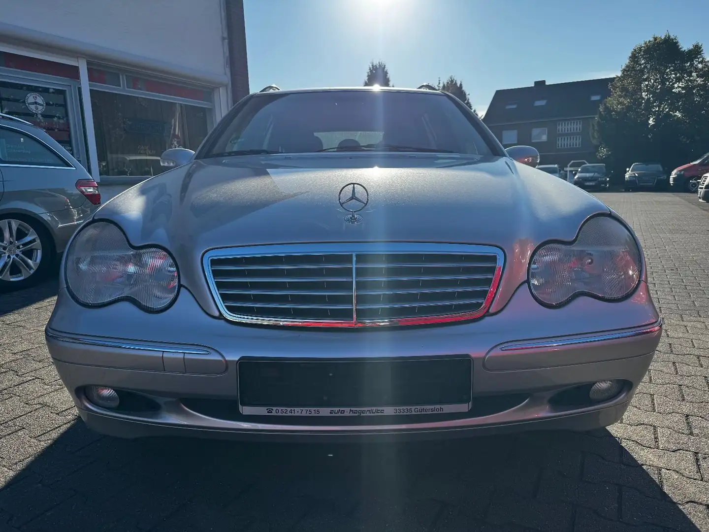 Mercedes-Benz C 200 T Kompressor Klimaautom. Lichtsensor uvm. Silber - 2