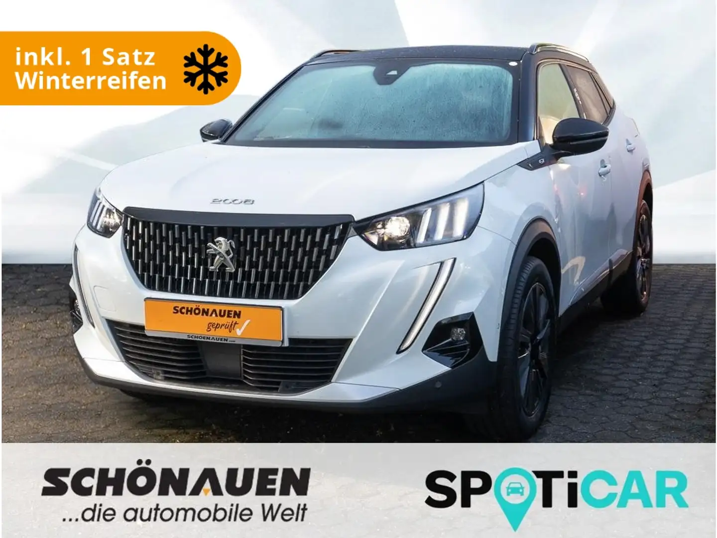Peugeot 2008 1.2 PureTech GT EAT8 +AUT+WR+AHK+RFK+SHZ+ Білий - 1