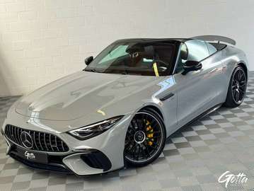 Roadster AMG 63 4-Matic 585CH/SIEGES VENTILES/CHAUFFANT/NUQUE/HEAD UP DISPLAY/BURMESTER 3D/AMBIENT LIGHTING/GRIS ALPIN