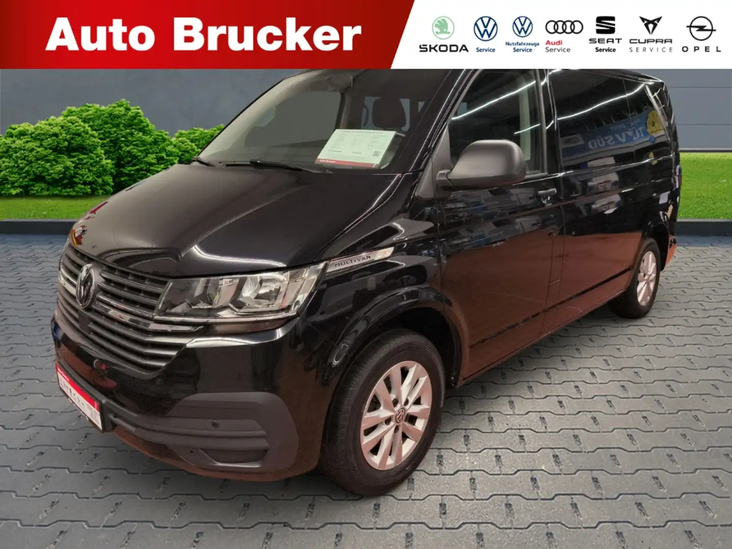 Volkswagen T6.1 Multivan Family FWD 2.0 TDI+AHK+Navi Negro - 1