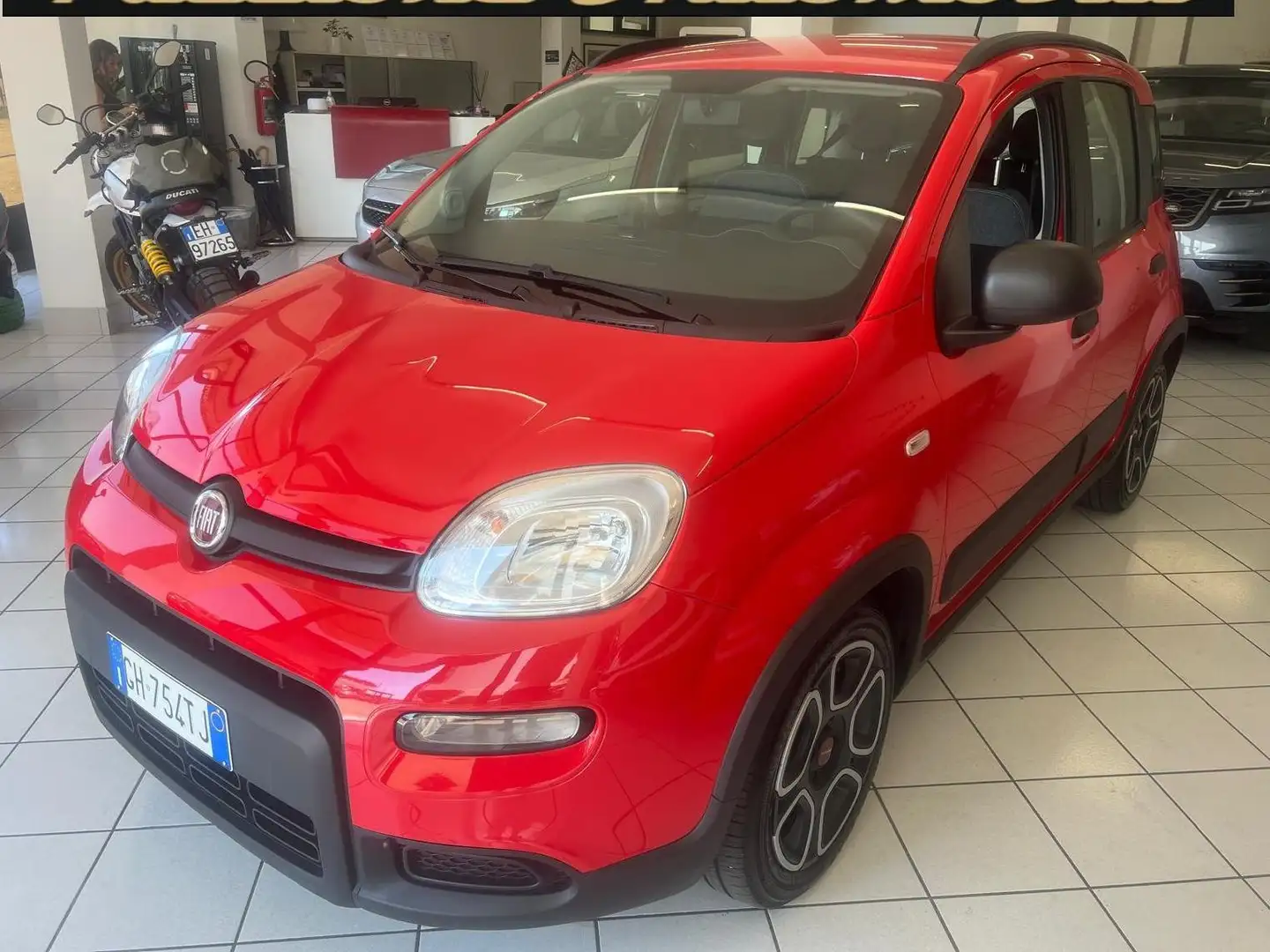 Fiat Panda Panda III 2021 1.0 firefly hybrid Sport 5 POSTI Rosso - 1