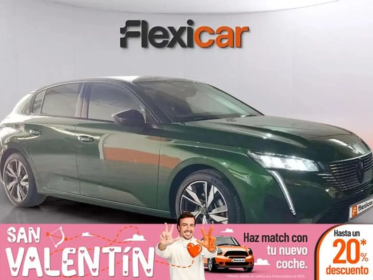 Peugeot 308 1.2 PureTech S&S Allure Pack EAT8 130 Grün - 1