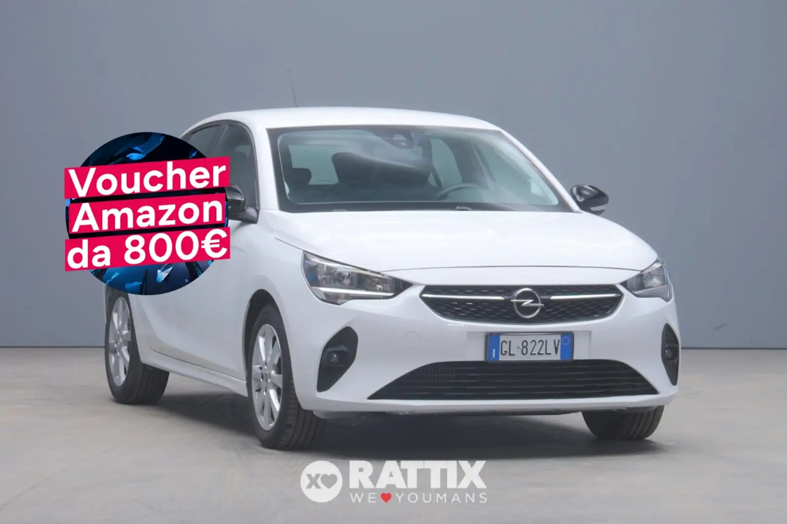 Opel Corsa 1.5 100CV Edition Weiß - 1