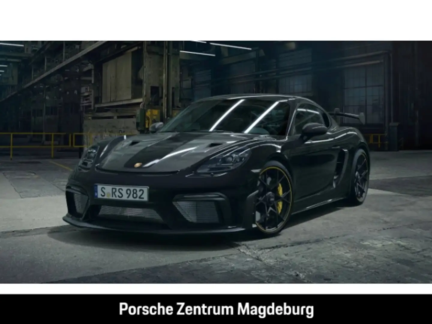 Porsche Cayman 718 GT4 RS*LIFT*CHRONO*PCCB* Schwarz - 1