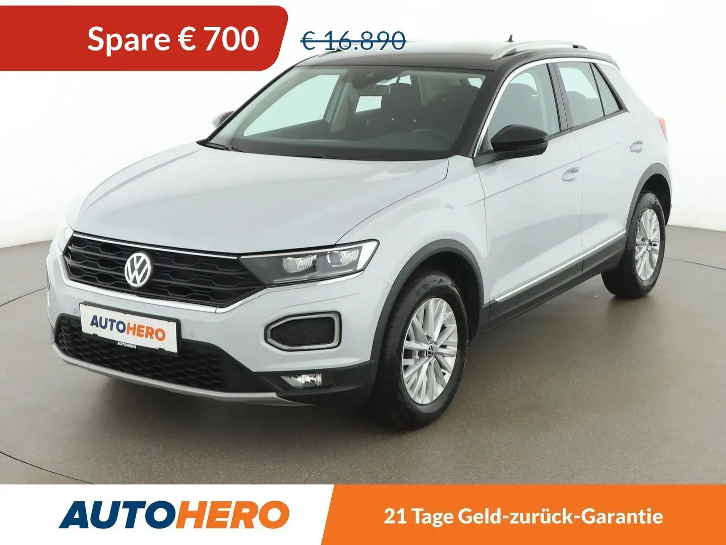 Volkswagen T-Roc 1.0 TSI Design *ACC*LED*SPUR*PDC*SHZ* Weiß - 1