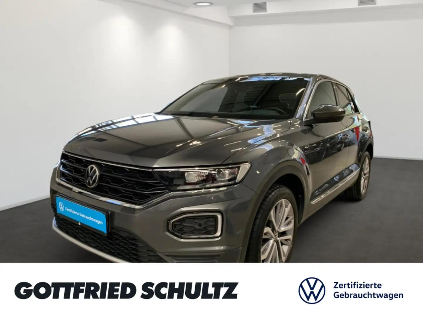 Volkswagen T-Roc ACTIVE TSI NAVI EINPARKHILFE ACC LED SITZHEIZUNG Gris - 1