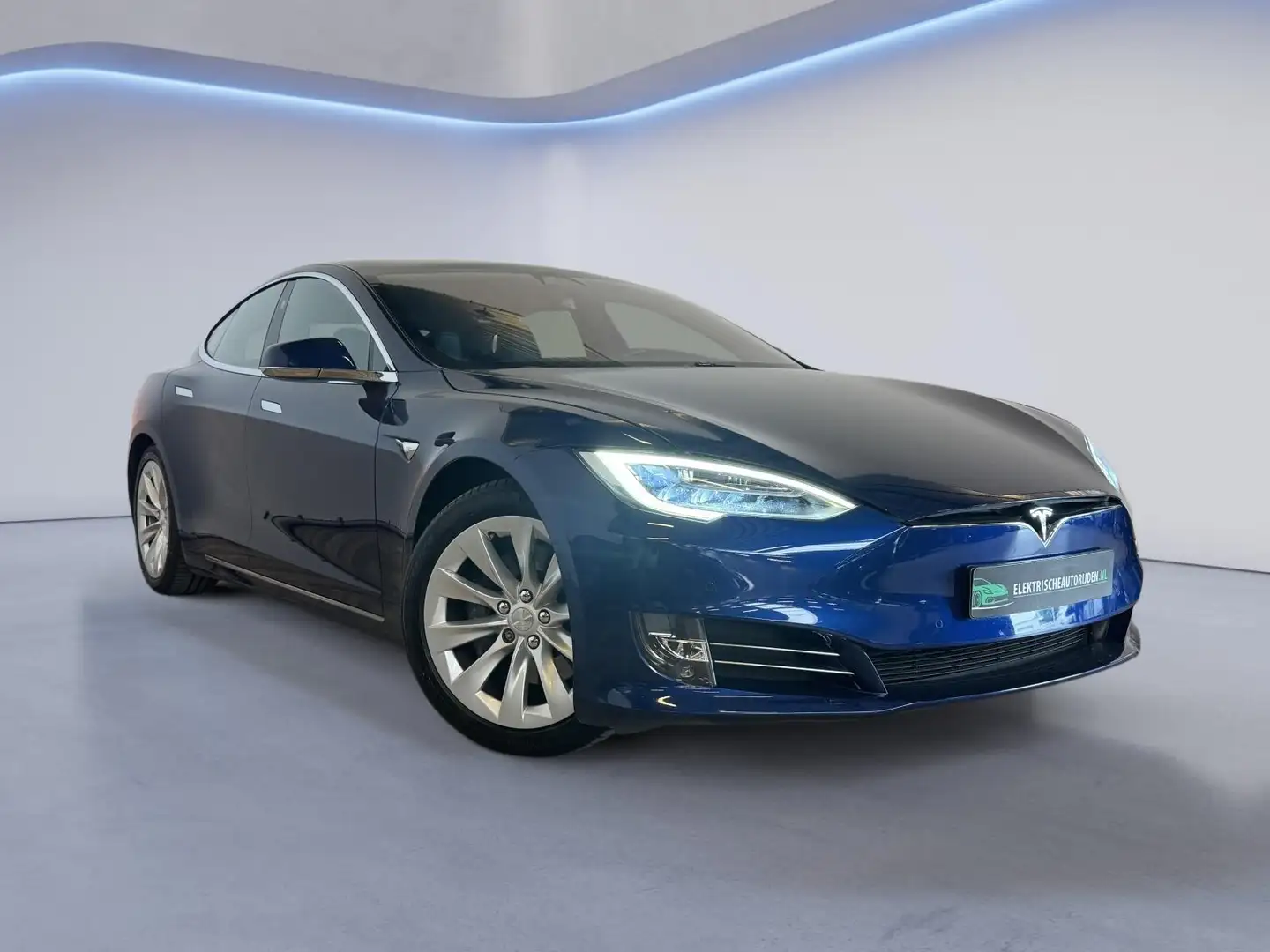 Tesla Model S Long Range|RAVEN|INCL BTW|1e EIGENAAR|INRUIL MOGEL Bleu - 2