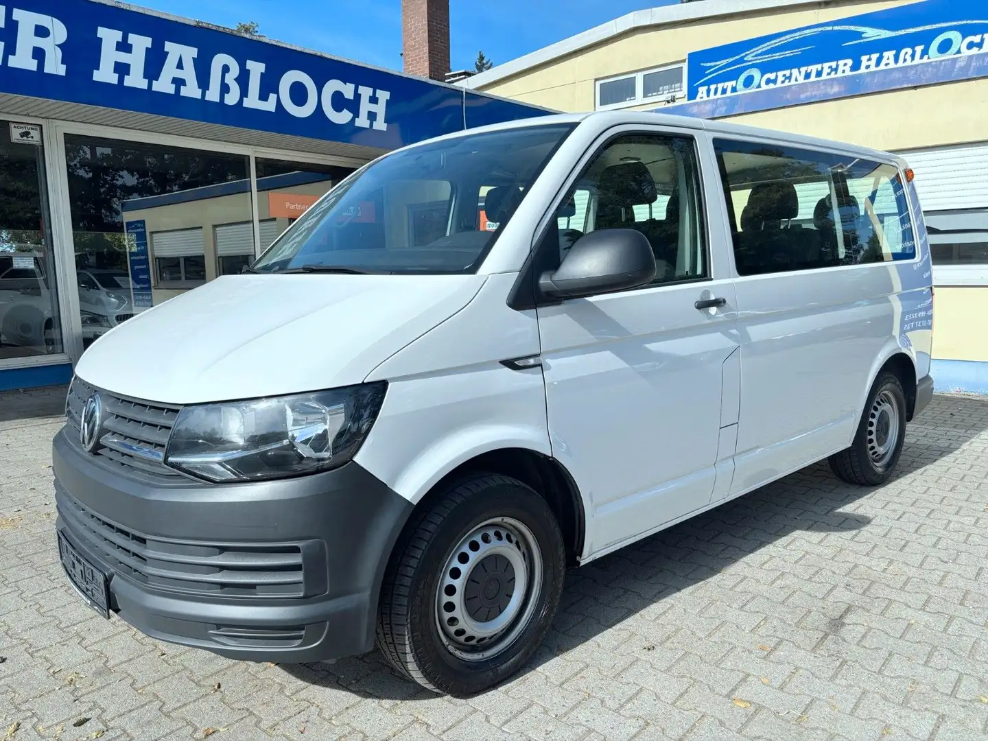 Volkswagen T6 Transporter Kombi Klima 9-Sitzer 1-Hand Blanc - 2