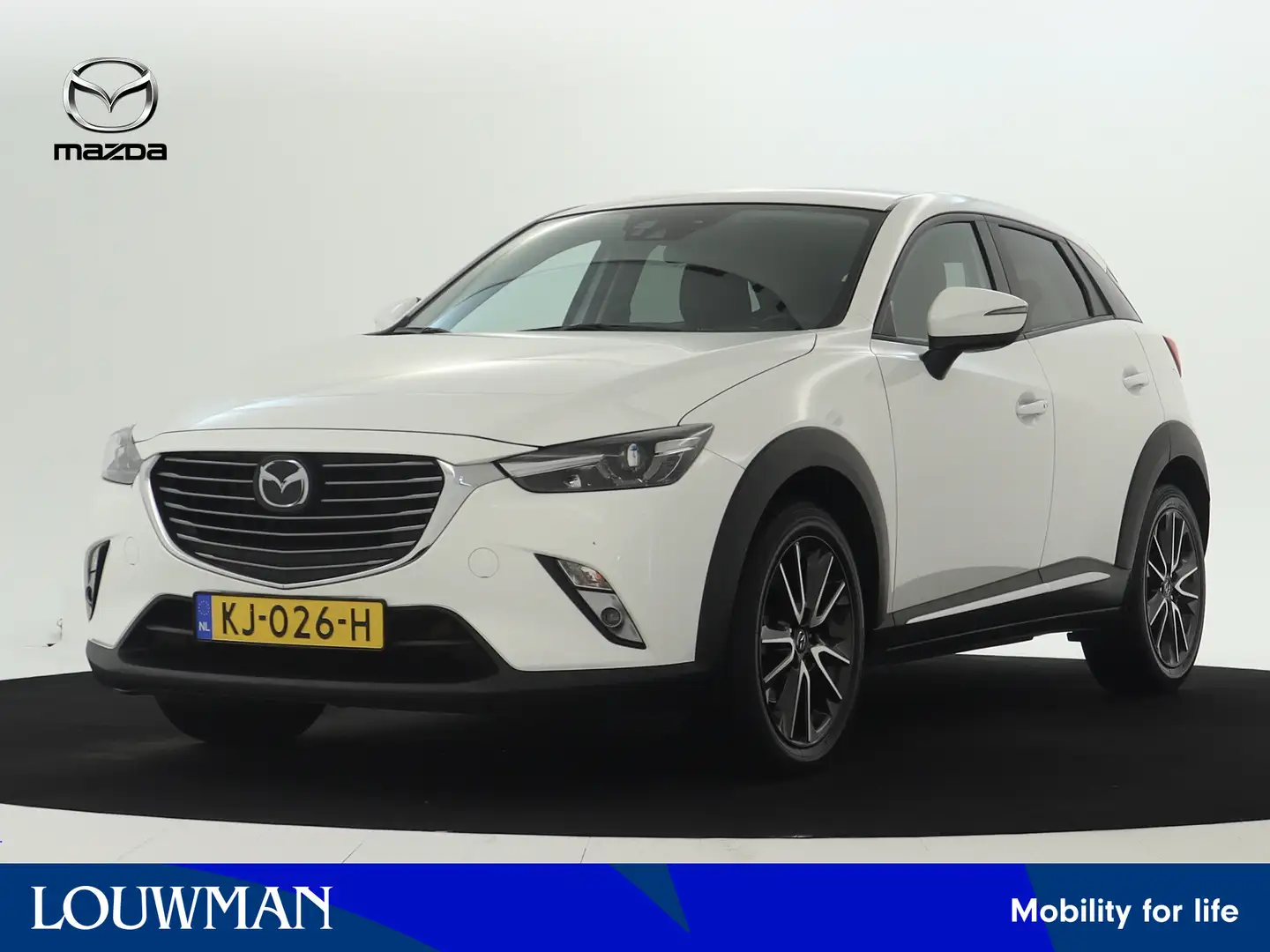 Mazda CX-3 2.0 SkyActiv-G 120 GT-M automaat | Camera | Naviga Wit - 1
