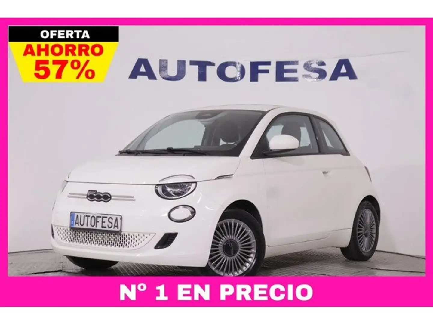 Fiat 500e Monotrim 87KW Blanco - 1