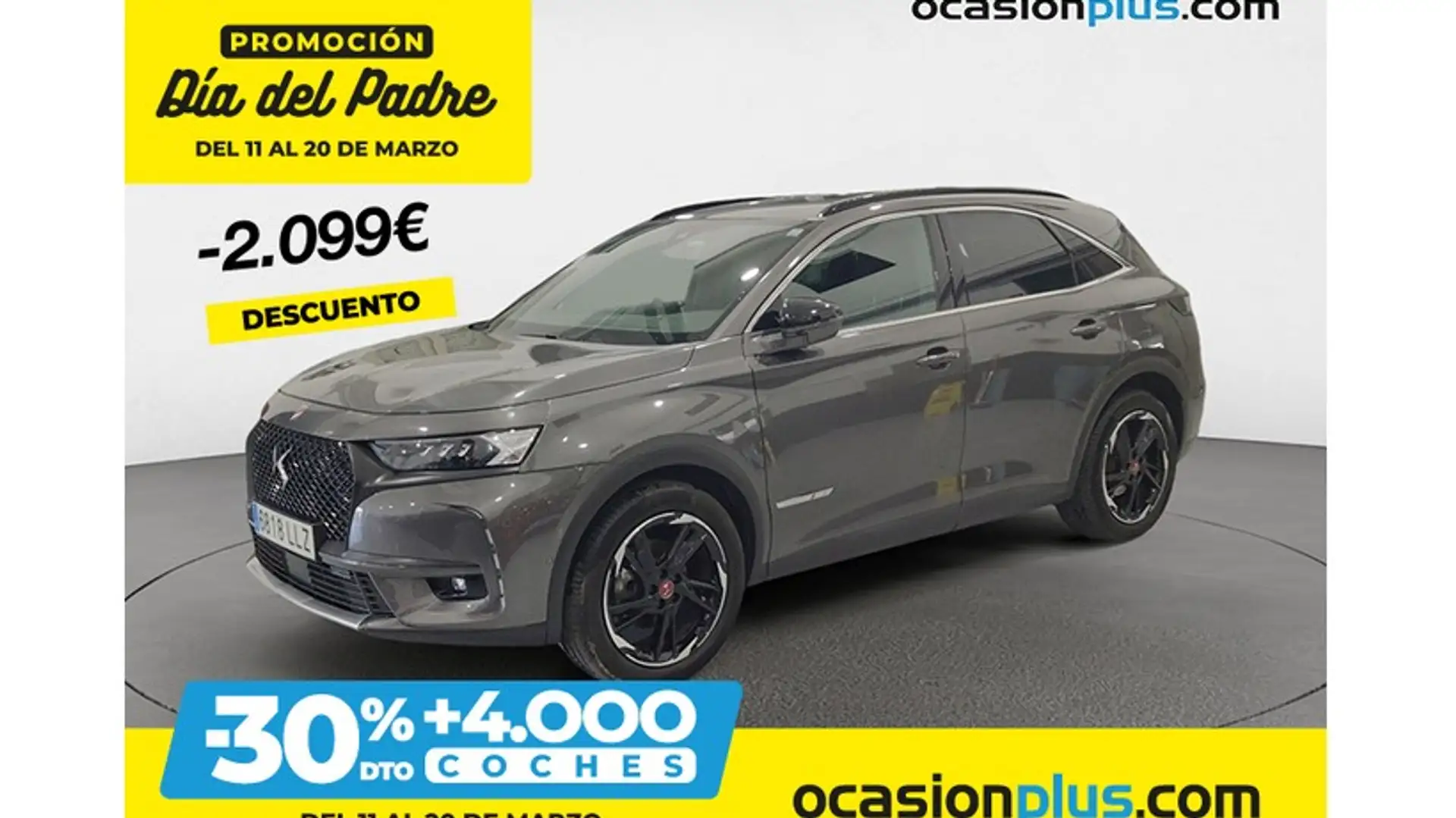DS Automobiles DS 7 Crossback 1.6 PT. Performance Line Aut. 180 Grigio - 1