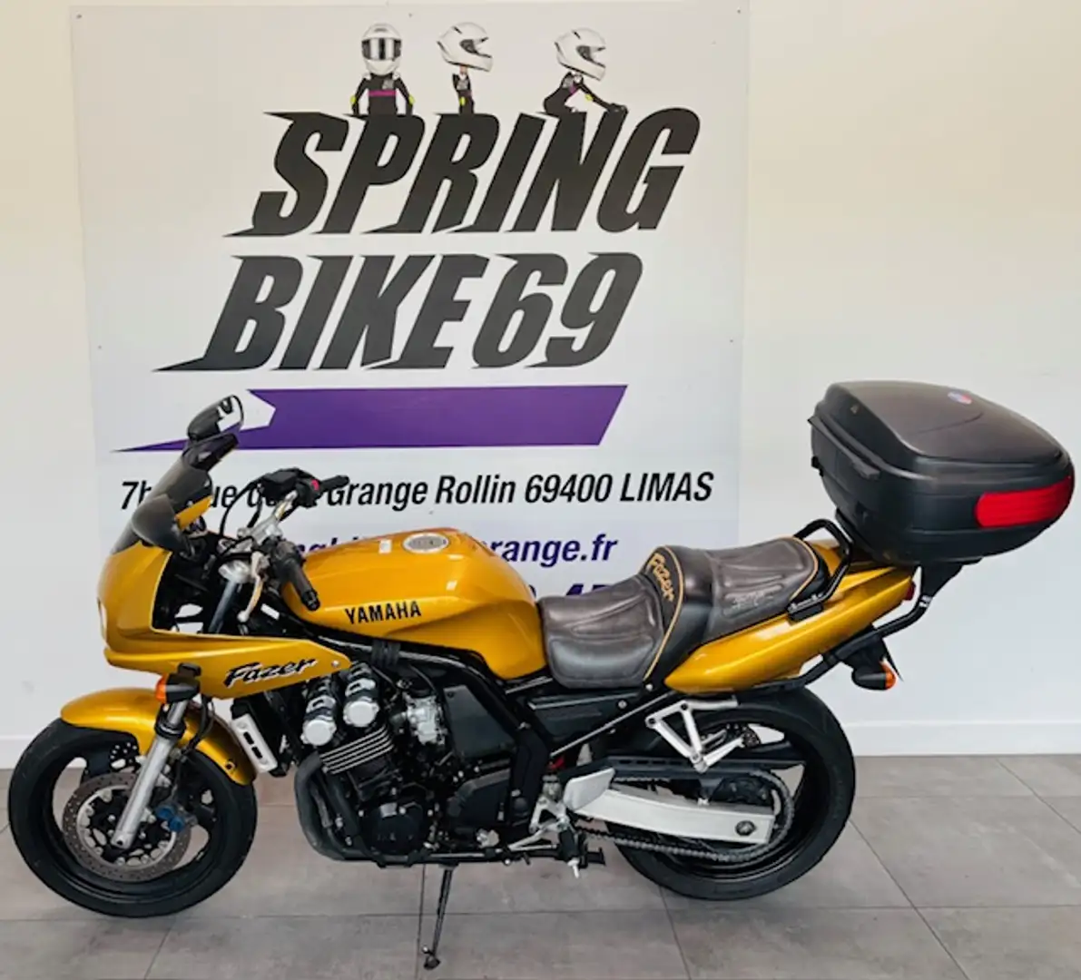 Yamaha FZ 6 Žlutá - 1