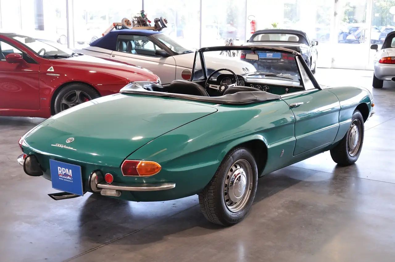 Alfa Romeo Spider 1300 Spider Junior Duetto osso di seppia RIAR conservata, foto 7