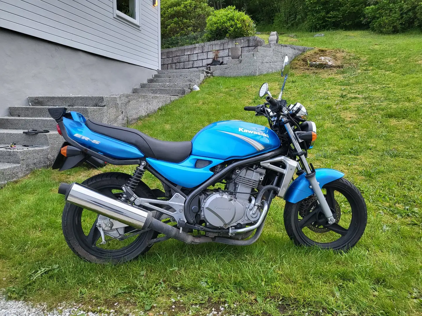 Kawasaki ER - 5 Blau - 1