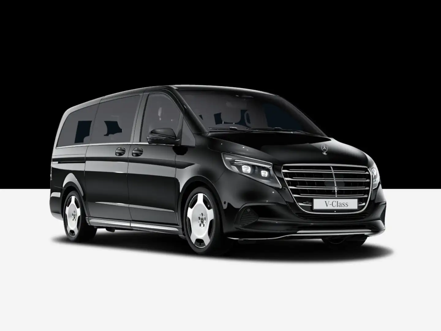 Mercedes-Benz V 300 V 300 d 4MATIC Exclusive lang  Navi/Pano.-Dach/LED Noir - 1