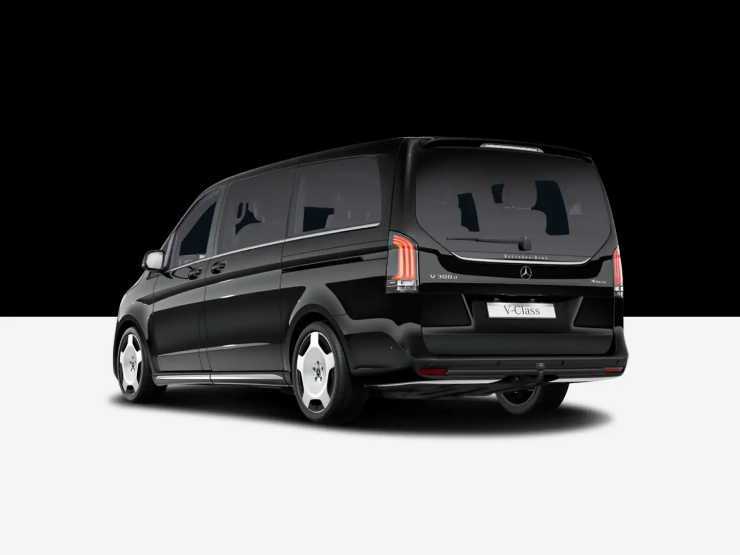 Mercedes-Benz V 300 V 300 d 4MATIC Exclusive lang  Navi/Pano.-Dach/LED Noir - 2