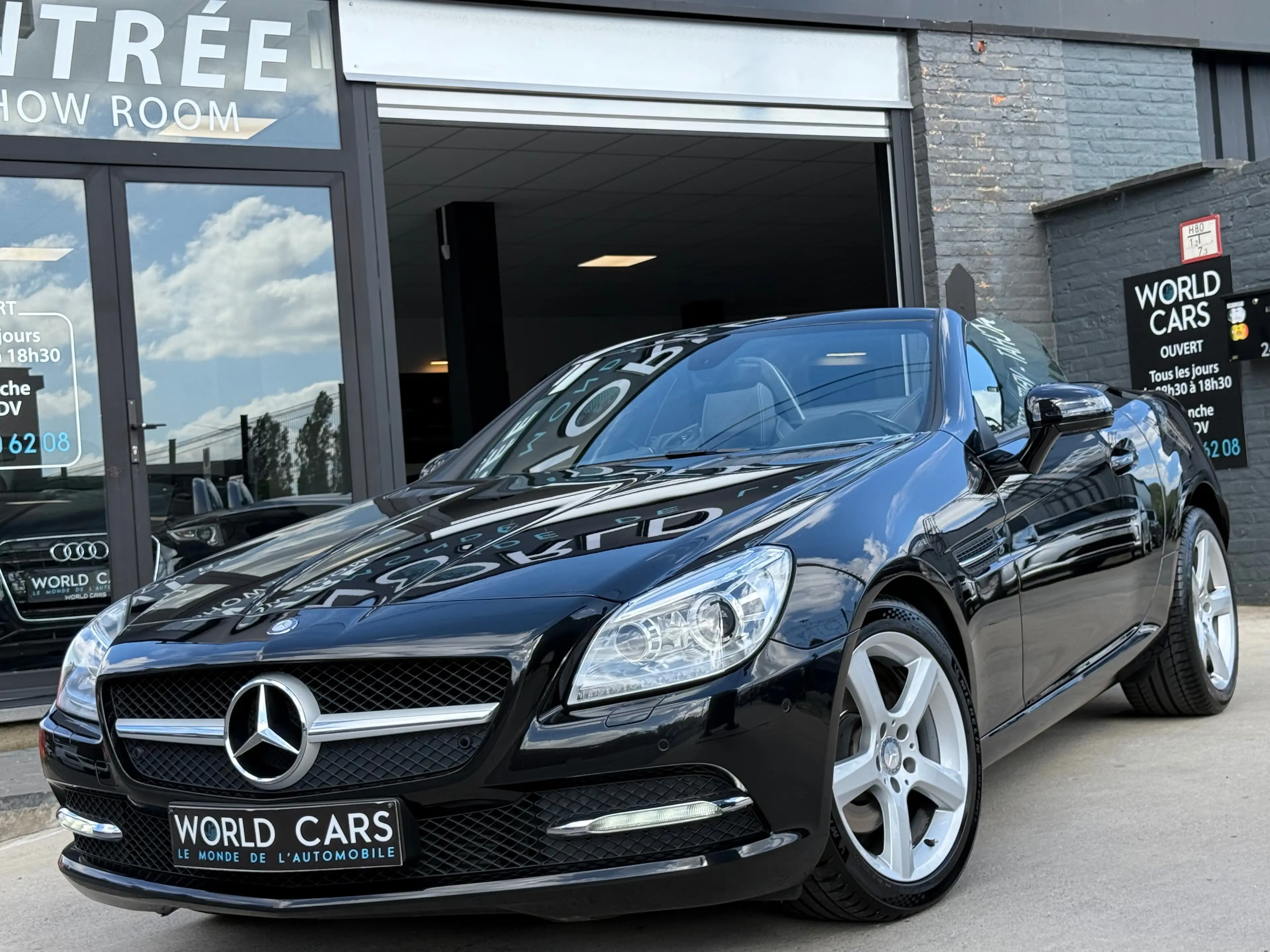 Mercedes-Benz SLK 200 AUTOMATIQUE - AIRSCARF - NAVIGATION - LED - GARANTIE 12MOIS