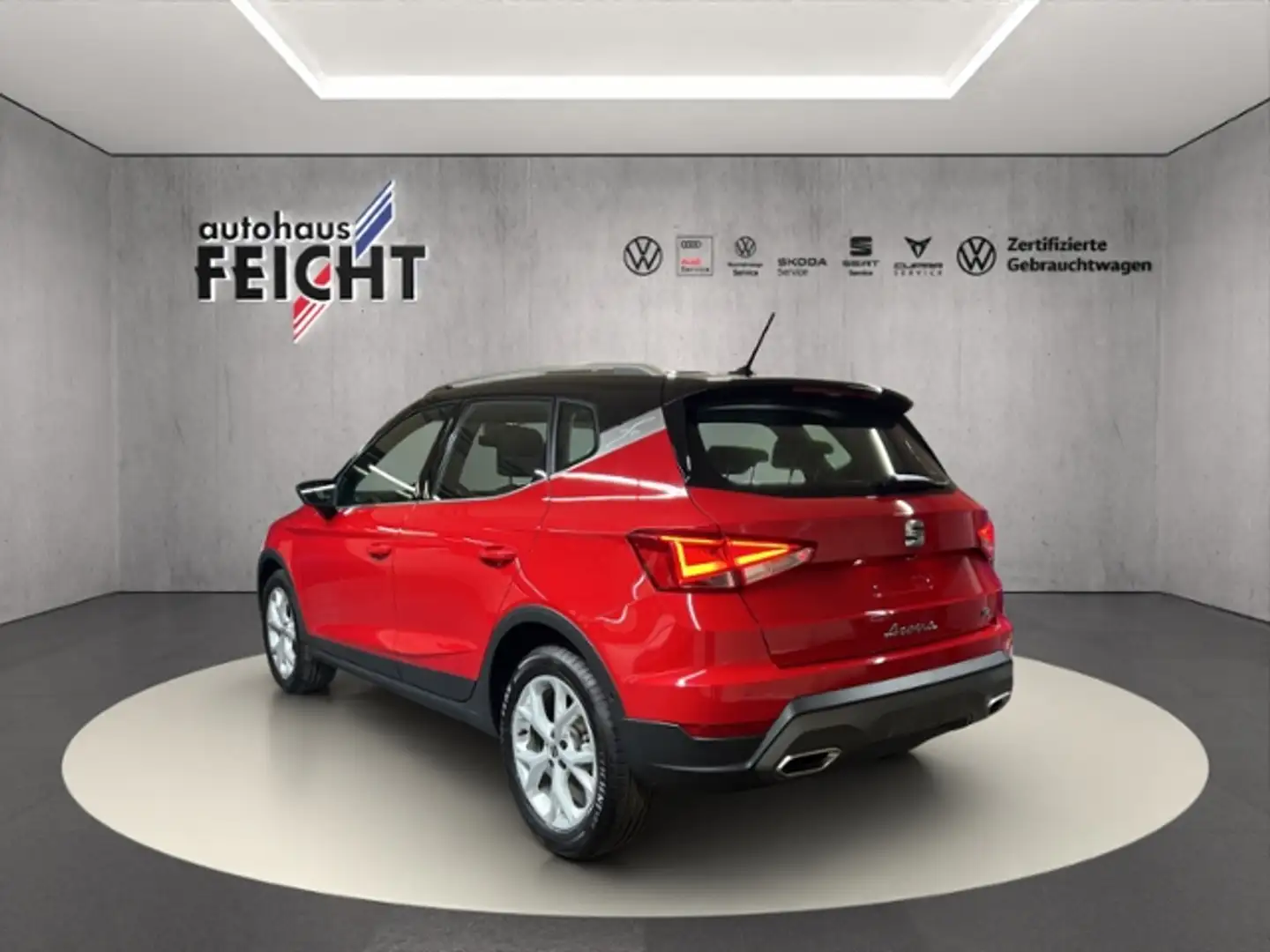 SEAT Arona 1.0 TSI FR+LED+NAVI+PARKLENK+APP-C.+DAB Rot - 2