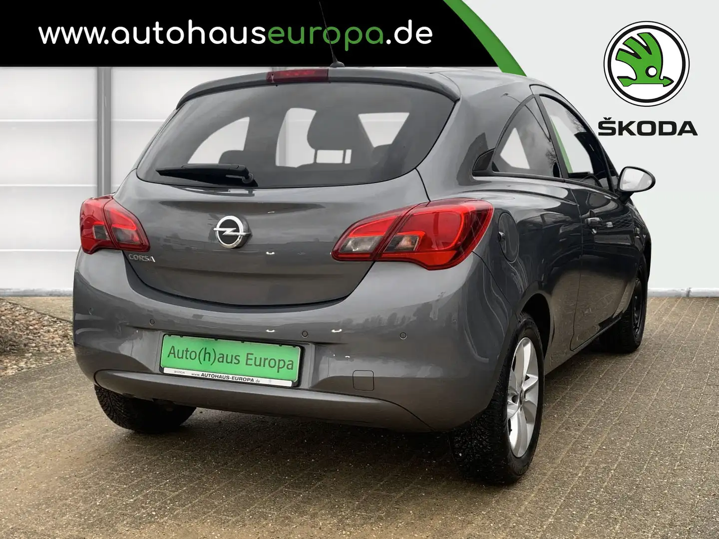 Opel Corsa E 1.4 drive SHZ PDC Klima GRA Bluetooth IntelliLin Сірий - 2