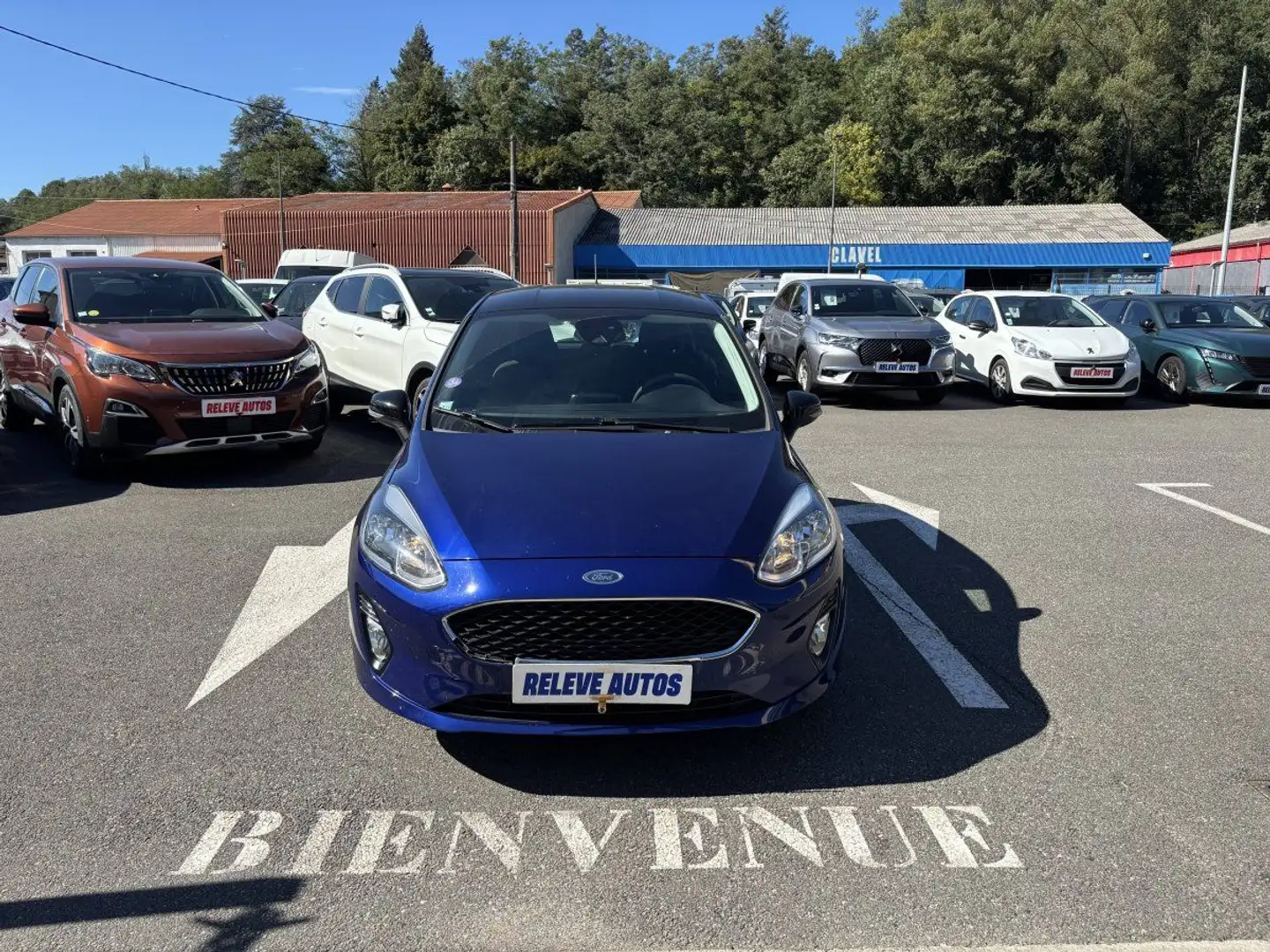 Ford Fiesta V 1.0 EcoBoost 100ch Stop&Start Titanium 5p Blauw - 1