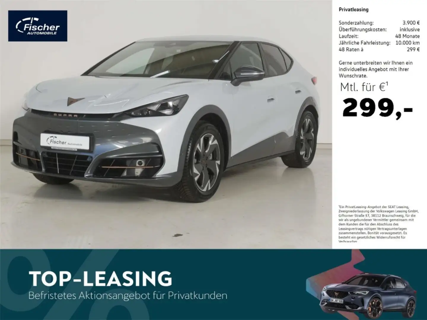 CUPRA Tavascan 77 kWh NAV/ACC/el Heckklappe/Wärmepumpe Bianco - 1