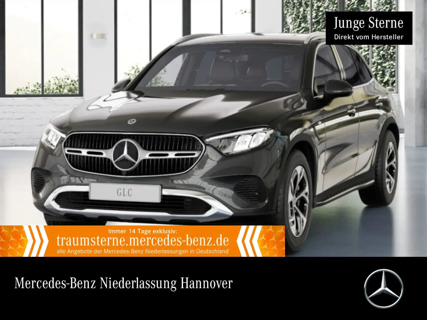 Mercedes-Benz GLC 300 de 4M AVANTG+AHK+LED+KAMERA+TOTW+KEYLESS Grau - 1