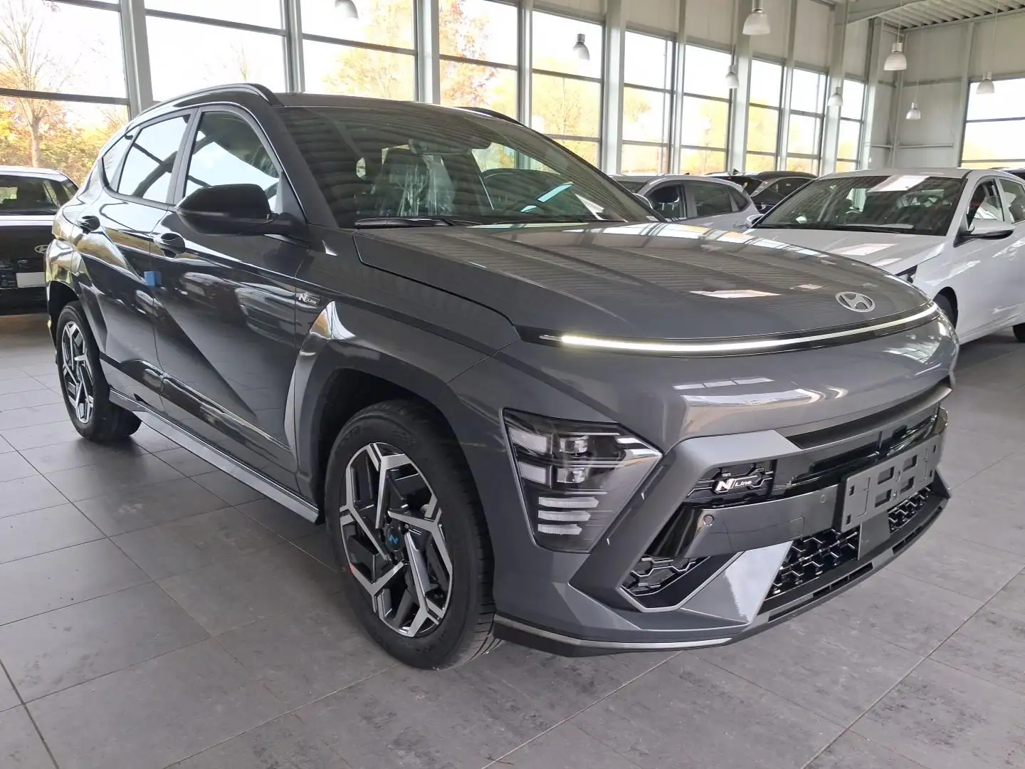 Hyundai KONA SX2 HEV 1.6 DCT N-Line.LED.Navi.18"LM Gris - 1