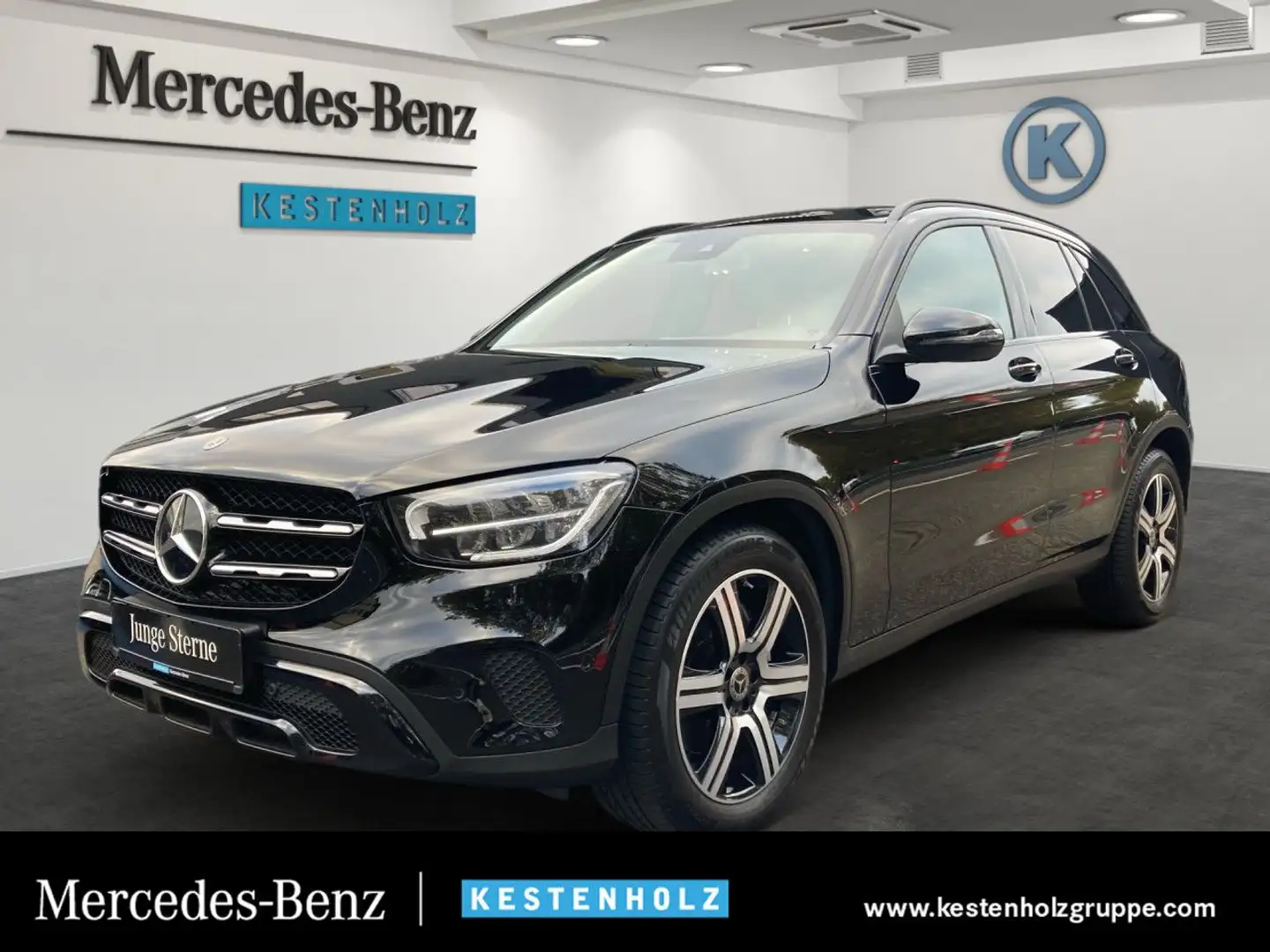 Mercedes-Benz GLC 200 4M LED Night Kamera Spurhalt-Ass SpurPak Schwarz - 1