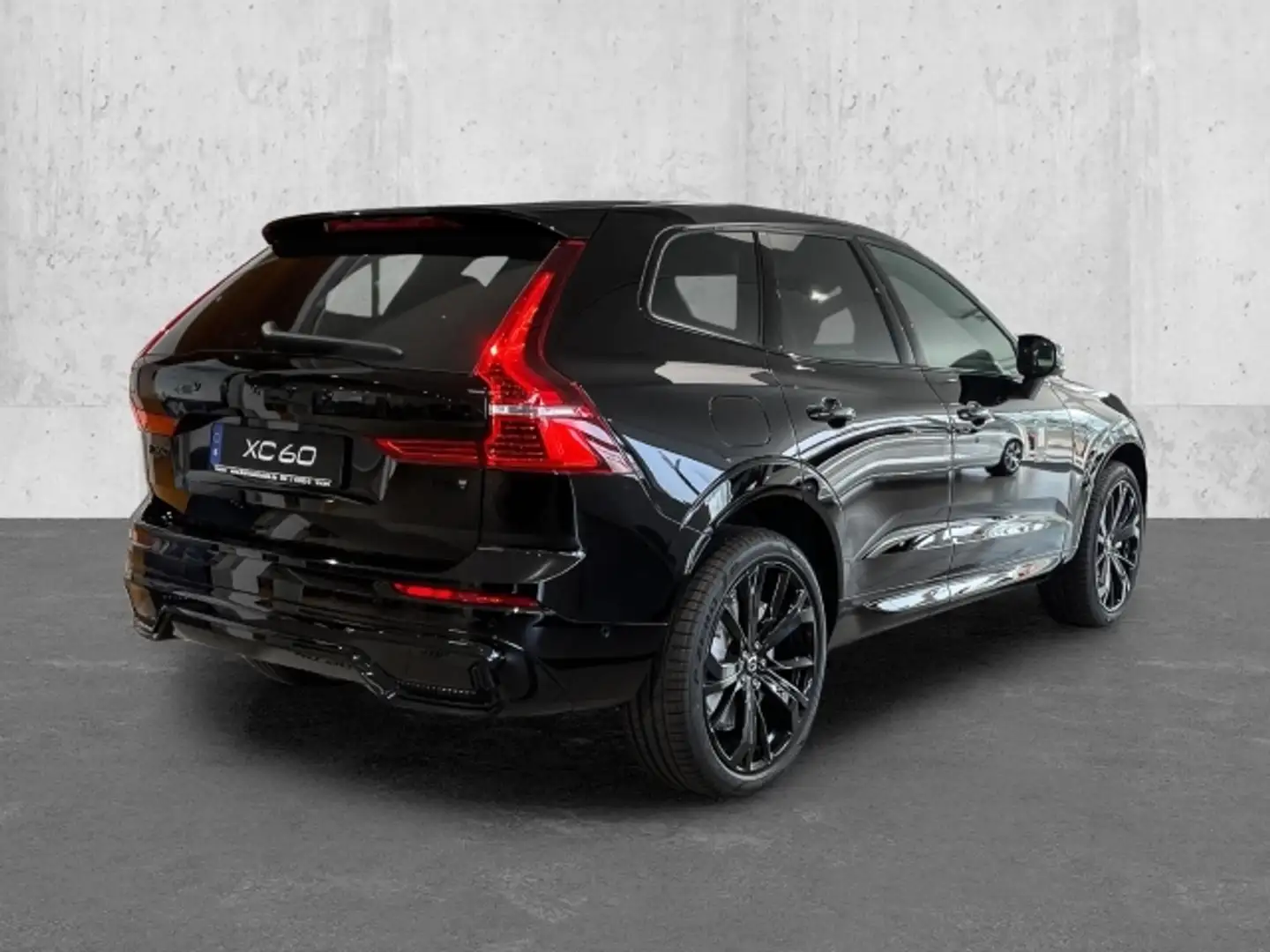 Volvo XC60 T6 Plug-In Hybrid AWD Ultra Black Edition Akustikv Schwarz - 2