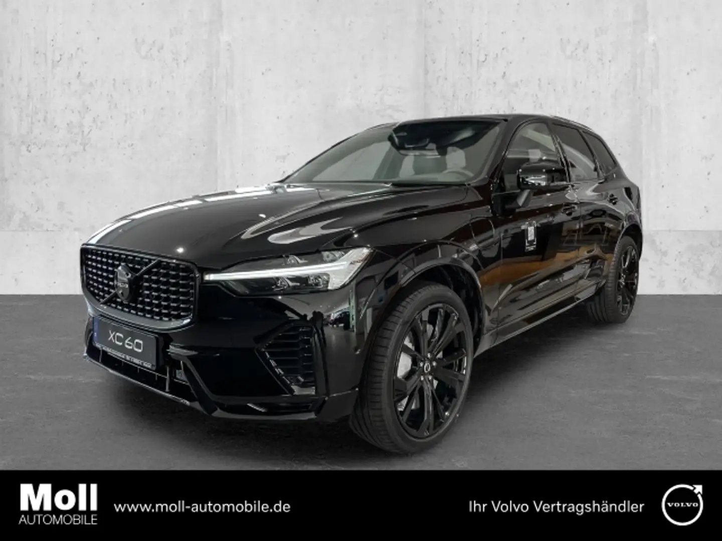 Volvo XC60 T6 Plug-In Hybrid AWD Ultra Black Edition Akustikv Schwarz - 1