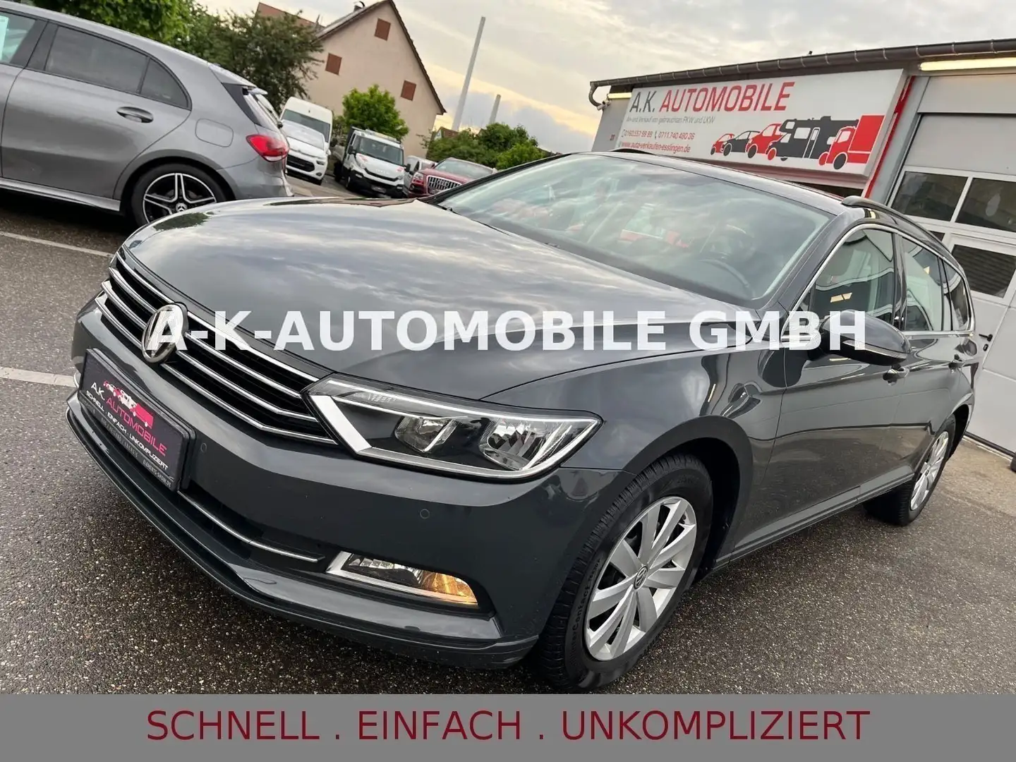 Volkswagen Passat Variant Comfortline BMT*ACC*NAVI*SHZ*PDC* Gris - 2