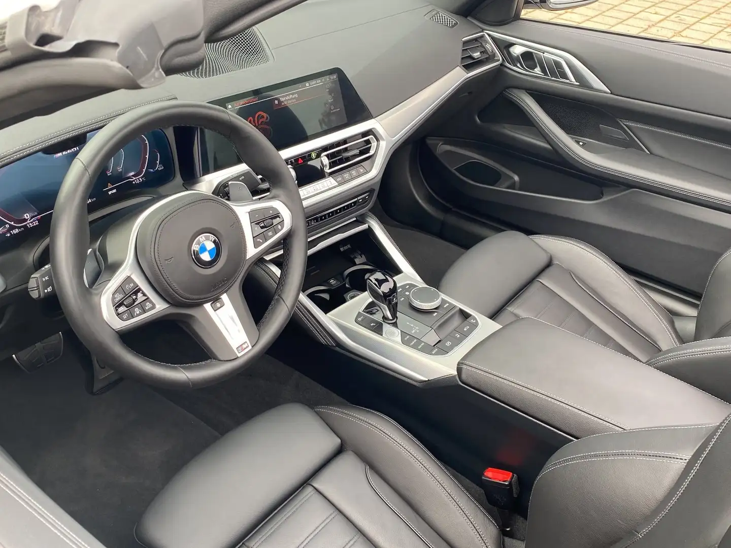 BMW 440 M440i xDrive Cabrio Head-Up HiFi DAB LED WLAN Blanc - 2