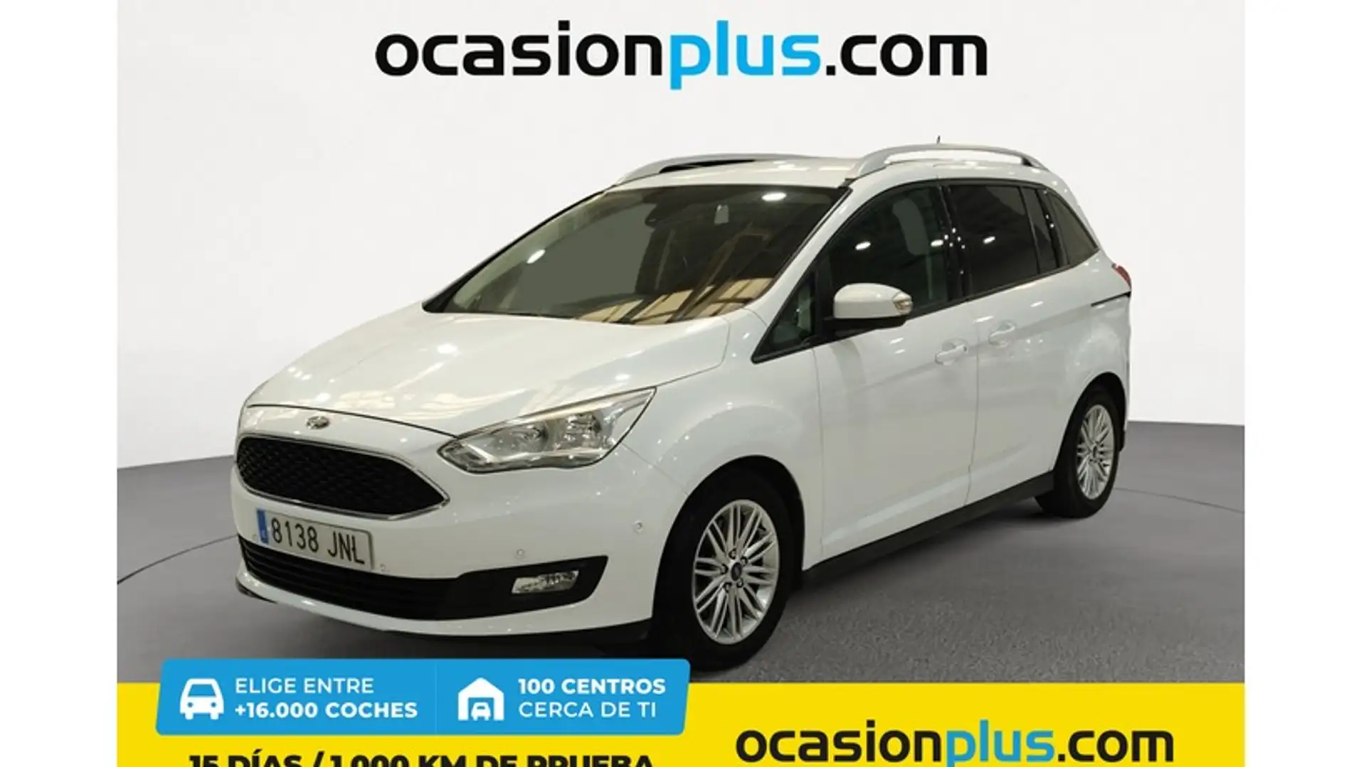 Ford Grand C-Max 1.0 EcoB. Auto-S&S Trend+ 125 Weiß - 1