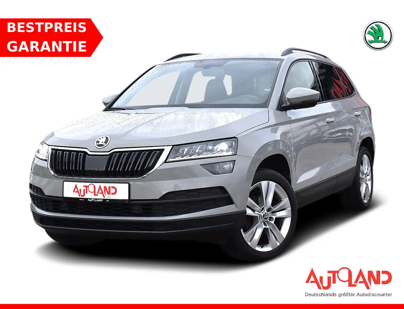 Skoda Karoq 1.5 TSI Style LED Android Apple Tempomat Gris - 1
