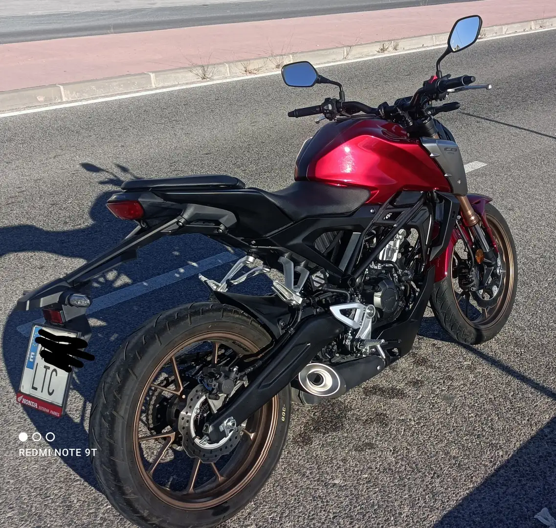 Honda CB 125 Rojo - 2
