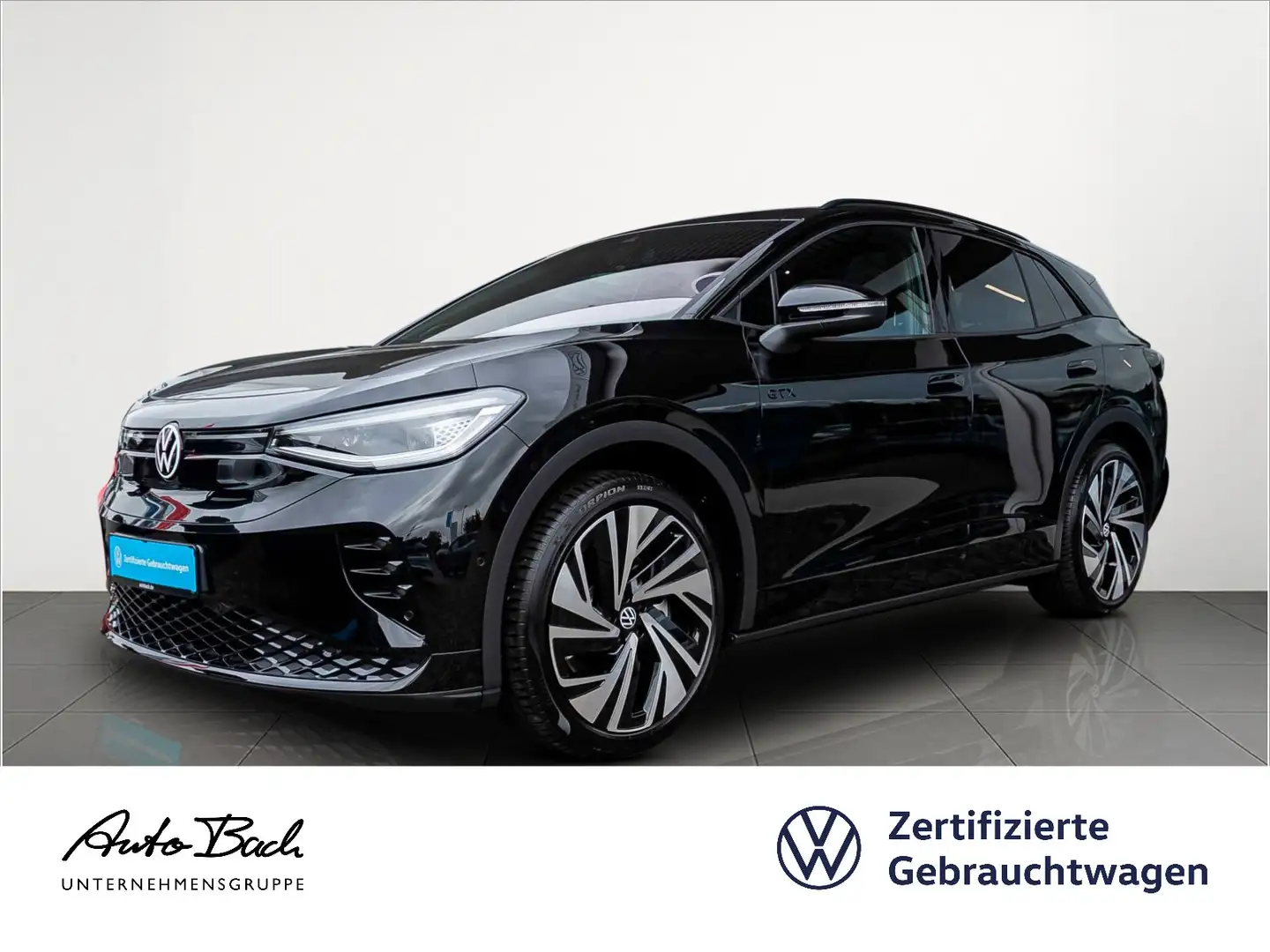 Volkswagen ID.4 GTX, Panoramadach, AHK, Harman Kardon, Navi Schwarz - 1