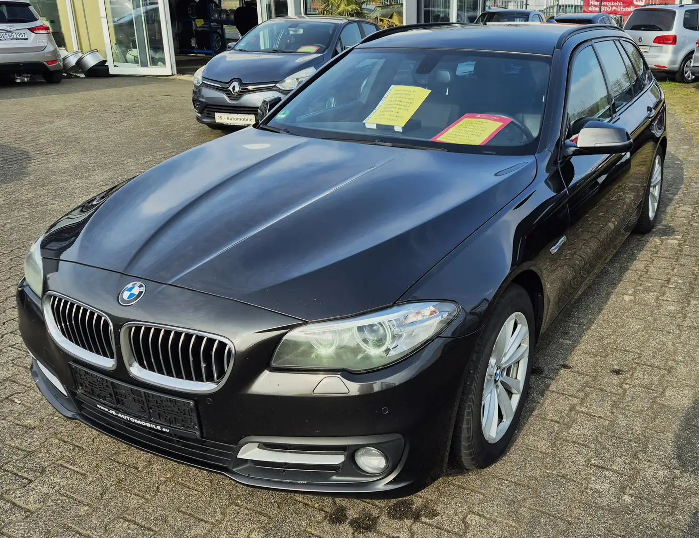 BMW 520 d TOURING AUTOMATIK LEDER NAVI PROF KAMERA MWST Gris - 1