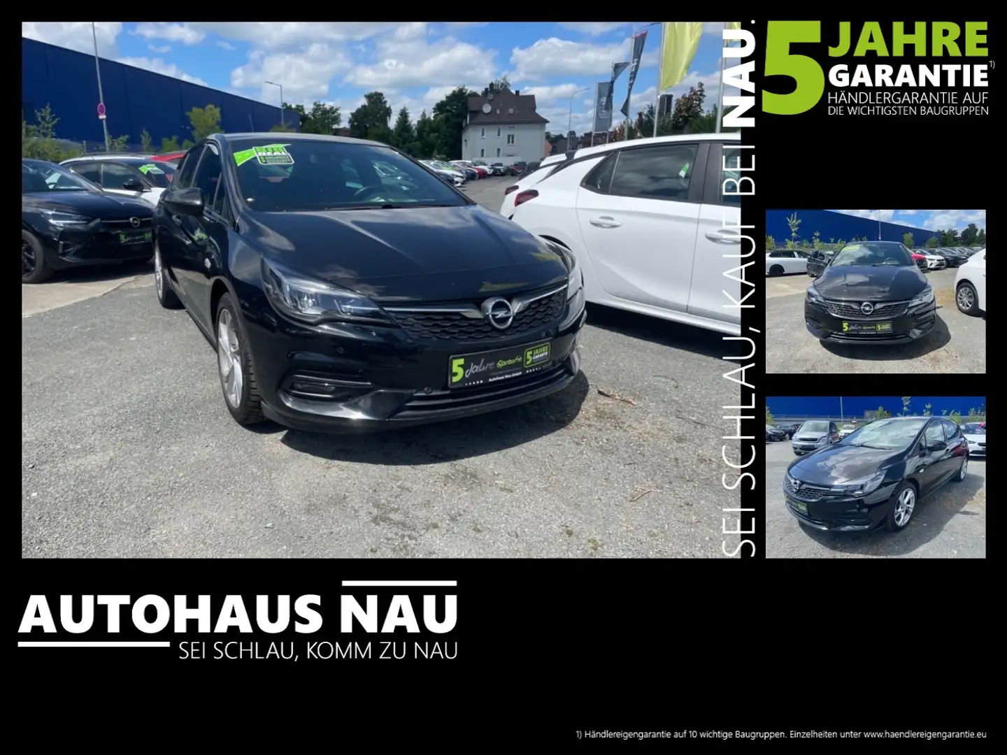 Opel Astra K 1.2 Turbo GS Line Sitzhzg. Rückfahrkamera Zwart - 1