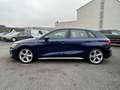 Audi A3 Sportback 35 TFSI S LINE + LANE ASS Bleu - thumbnail 4