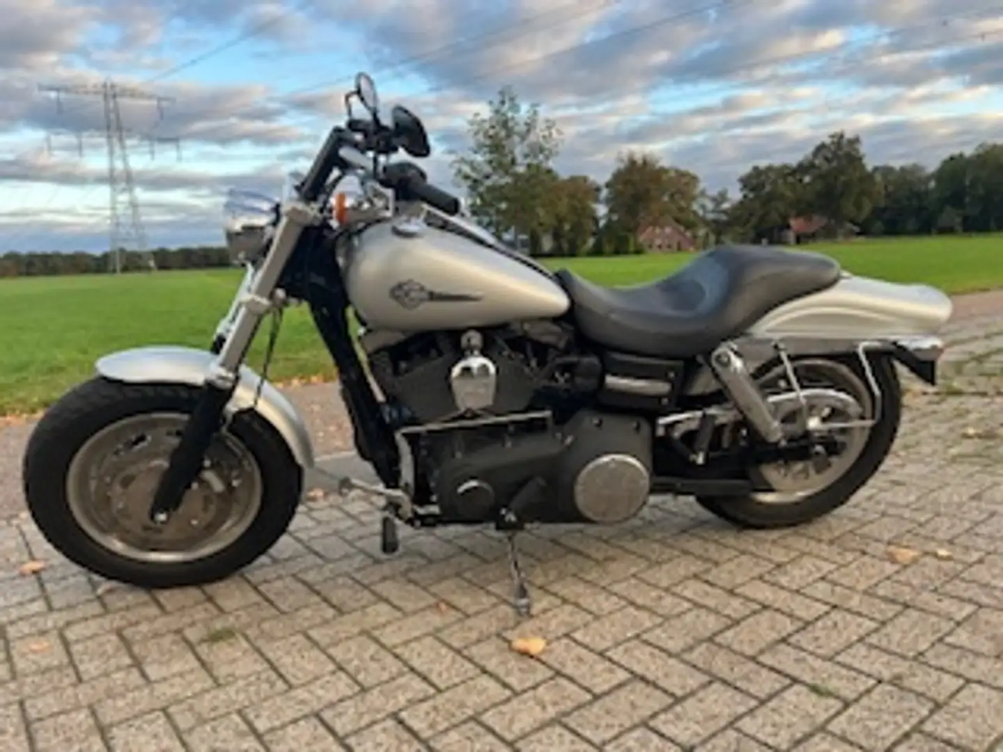 Harley-Davidson Dyna Fat Bob FXDF Gris - 1