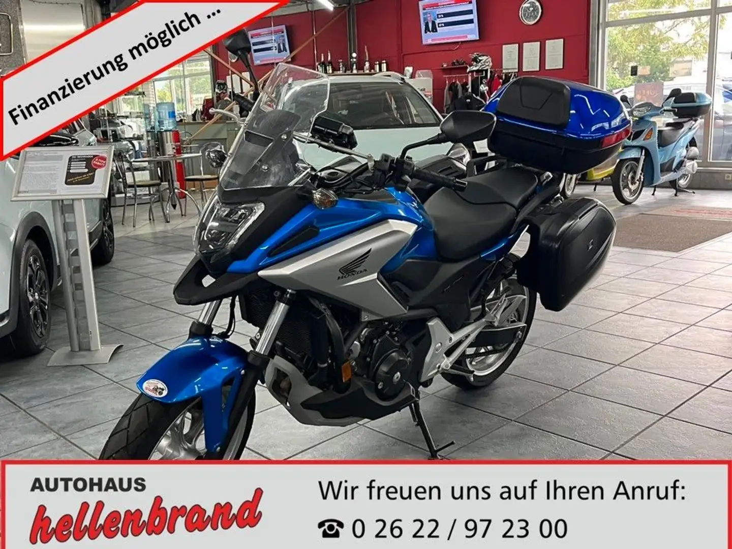 Honda NC 750 XD Bleu - 1