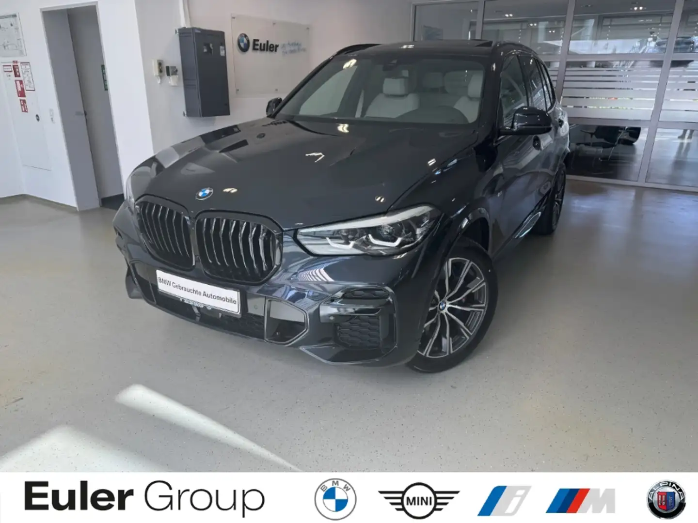 BMW X5 xDrive 40d M-Sport HiFi DAB Pano Navi Leder Alarm Schwarz - 1