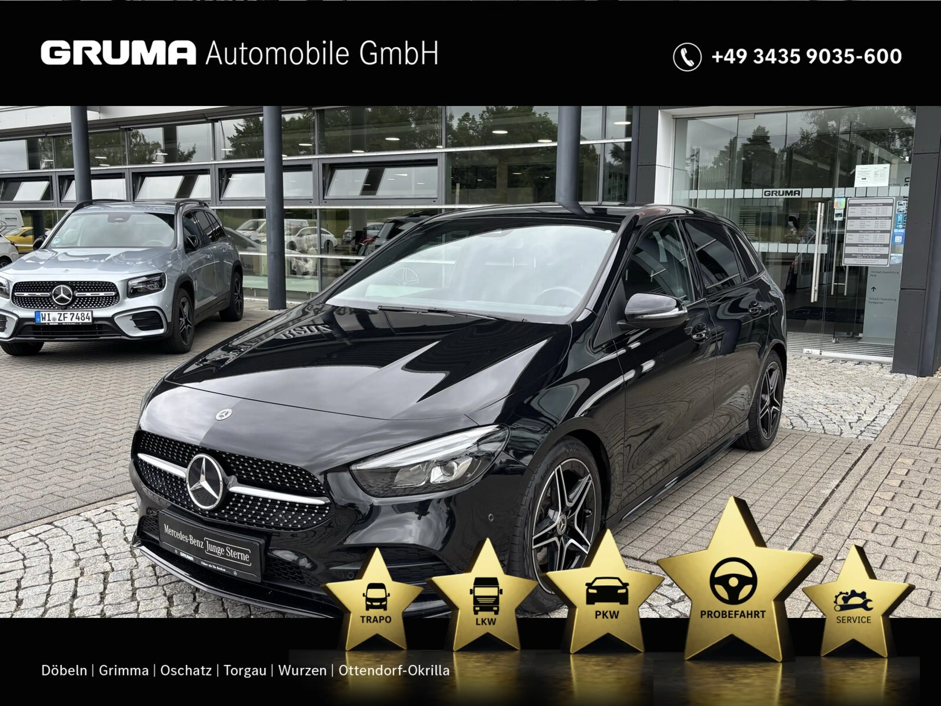 Mercedes-Benz B 220 B 220 d 4M AMG+Night+Leder+DAB+Standhzg.+CarPlay