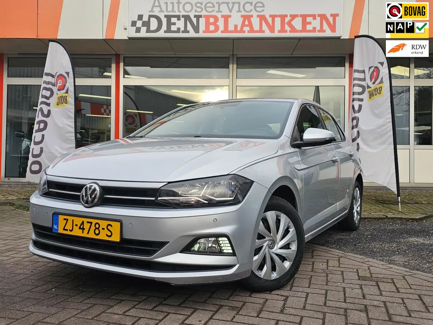 Volkswagen Polo 1.0 TSI Comfortline BJ.2019 / Navi / Half Leder / Gris - 1