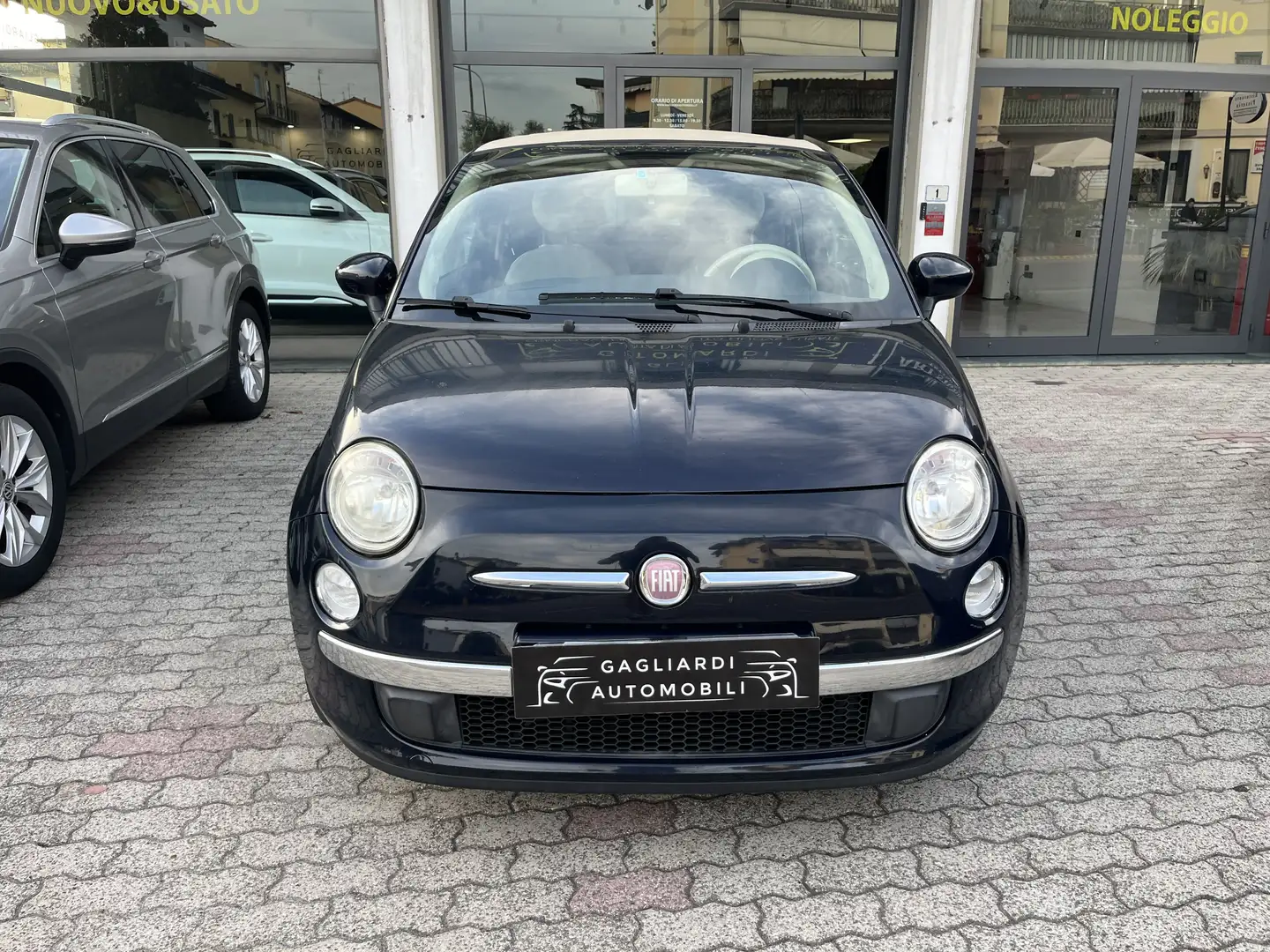 Fiat 500 500C III 500C 1.3 mjt 16v Lounge 75cv Bleu - 2