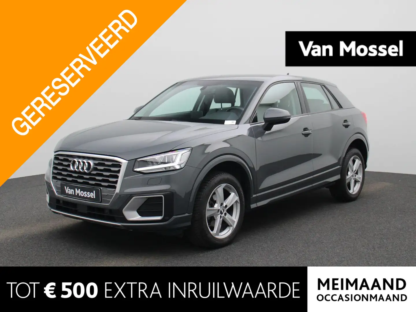 Audi Q2 | LEDEREN BEKLEDING | LED VERLICHTING | STOELVERWA Noir - 1